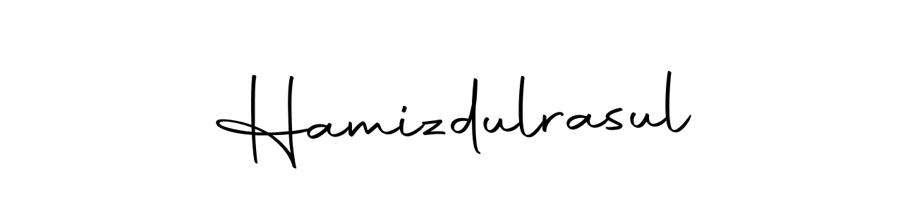 Make a beautiful signature design for name Hamizdulrasul. With this signature (Autography-DOLnW) style, you can create a handwritten signature for free. Hamizdulrasul signature style 10 images and pictures png