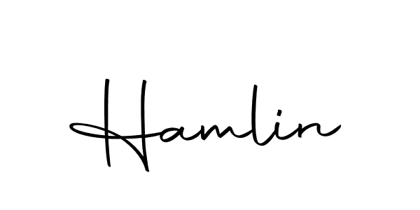 Hamlin stylish signature style. Best Handwritten Sign (Autography-DOLnW) for my name. Handwritten Signature Collection Ideas for my name Hamlin. Hamlin signature style 10 images and pictures png