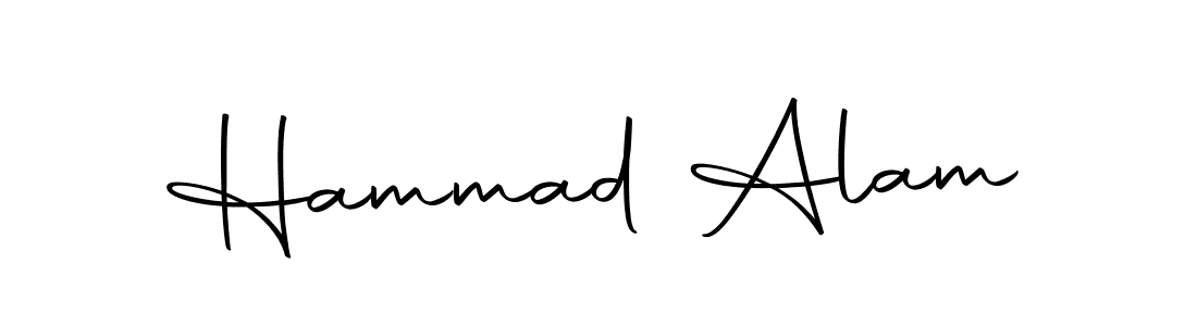 You can use this online signature creator to create a handwritten signature for the name Hammad Alam. This is the best online autograph maker. Hammad Alam signature style 10 images and pictures png