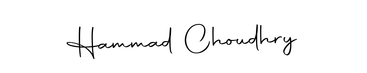 Hammad Choudhry stylish signature style. Best Handwritten Sign (Autography-DOLnW) for my name. Handwritten Signature Collection Ideas for my name Hammad Choudhry. Hammad Choudhry signature style 10 images and pictures png