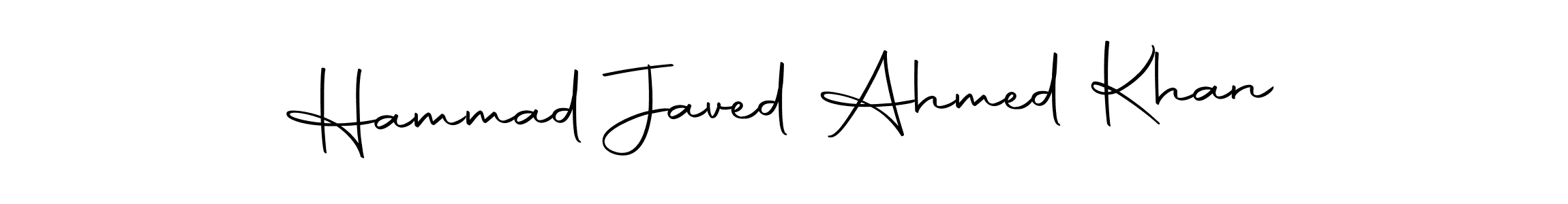 Similarly Autography-DOLnW is the best handwritten signature design. Signature creator online .You can use it as an online autograph creator for name Hammad Javed Ahmed Khan. Hammad Javed Ahmed Khan signature style 10 images and pictures png
