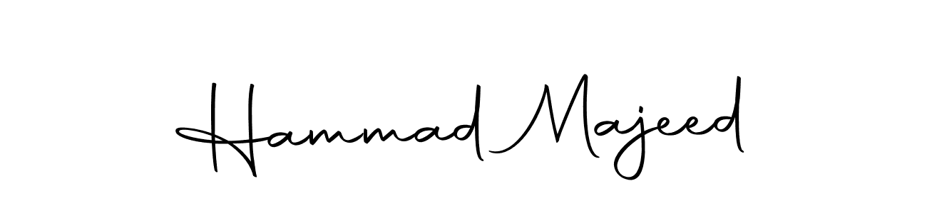 How to make Hammad Majeed name signature. Use Autography-DOLnW style for creating short signs online. This is the latest handwritten sign. Hammad Majeed signature style 10 images and pictures png