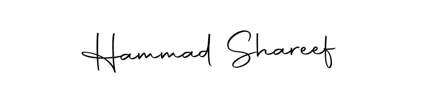 Make a beautiful signature design for name Hammad Shareef. With this signature (Autography-DOLnW) style, you can create a handwritten signature for free. Hammad Shareef signature style 10 images and pictures png