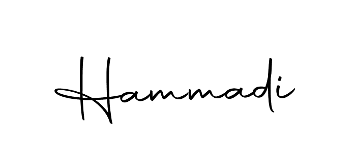 Use a signature maker to create a handwritten signature online. With this signature software, you can design (Autography-DOLnW) your own signature for name Hammadi. Hammadi signature style 10 images and pictures png