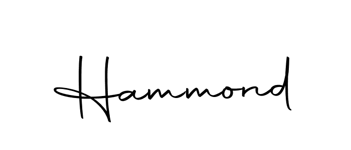 Create a beautiful signature design for name Hammond. With this signature (Autography-DOLnW) fonts, you can make a handwritten signature for free. Hammond signature style 10 images and pictures png