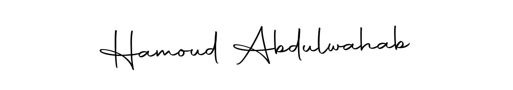 Use a signature maker to create a handwritten signature online. With this signature software, you can design (Autography-DOLnW) your own signature for name Hamoud Abdulwahab. Hamoud Abdulwahab signature style 10 images and pictures png