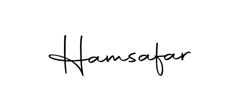 How to Draw Hamsafar signature style? Autography-DOLnW is a latest design signature styles for name Hamsafar. Hamsafar signature style 10 images and pictures png
