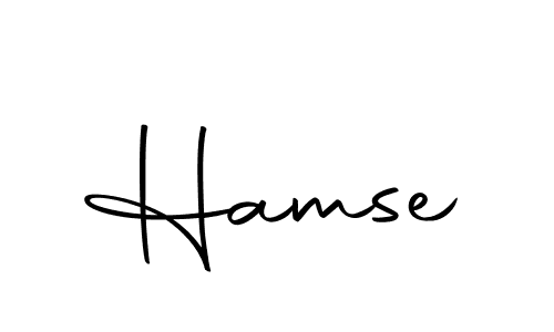 Make a beautiful signature design for name Hamse. With this signature (Autography-DOLnW) style, you can create a handwritten signature for free. Hamse signature style 10 images and pictures png