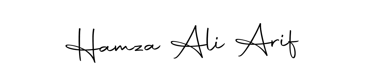 Make a beautiful signature design for name Hamza Ali Arif. Use this online signature maker to create a handwritten signature for free. Hamza Ali Arif signature style 10 images and pictures png