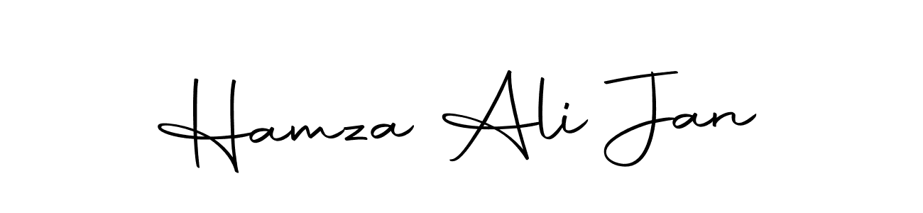 Use a signature maker to create a handwritten signature online. With this signature software, you can design (Autography-DOLnW) your own signature for name Hamza Ali Jan. Hamza Ali Jan signature style 10 images and pictures png