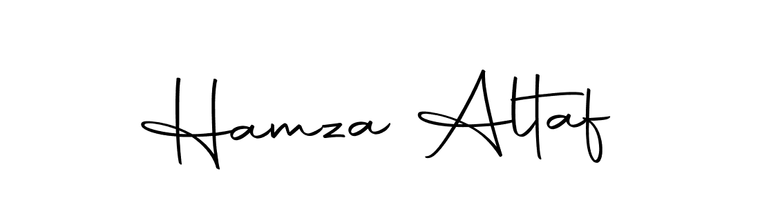The best way (Autography-DOLnW) to make a short signature is to pick only two or three words in your name. The name Hamza Altaf include a total of six letters. For converting this name. Hamza Altaf signature style 10 images and pictures png