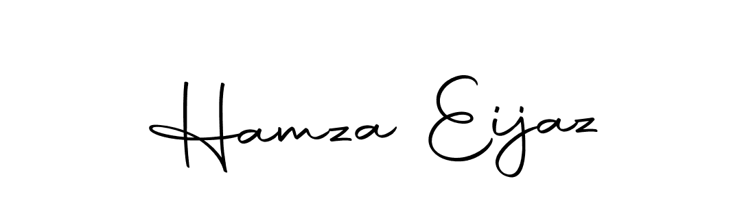 Design your own signature with our free online signature maker. With this signature software, you can create a handwritten (Autography-DOLnW) signature for name Hamza Eijaz. Hamza Eijaz signature style 10 images and pictures png