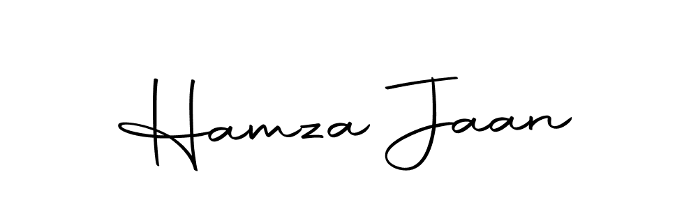 Use a signature maker to create a handwritten signature online. With this signature software, you can design (Autography-DOLnW) your own signature for name Hamza Jaan. Hamza Jaan signature style 10 images and pictures png