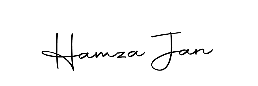 Create a beautiful signature design for name Hamza Jan. With this signature (Autography-DOLnW) fonts, you can make a handwritten signature for free. Hamza Jan signature style 10 images and pictures png