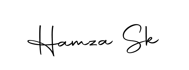 Create a beautiful signature design for name Hamza Sk. With this signature (Autography-DOLnW) fonts, you can make a handwritten signature for free. Hamza Sk signature style 10 images and pictures png