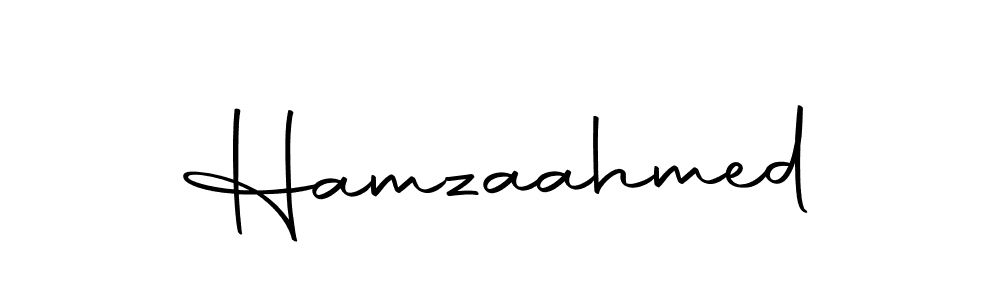 How to make Hamzaahmed name signature. Use Autography-DOLnW style for creating short signs online. This is the latest handwritten sign. Hamzaahmed signature style 10 images and pictures png