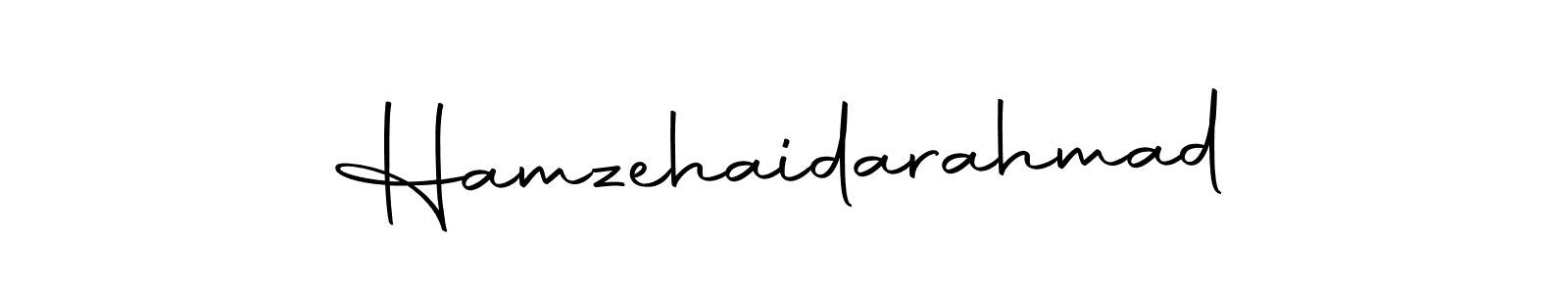 Make a beautiful signature design for name Hamzehaidarahmad. With this signature (Autography-DOLnW) style, you can create a handwritten signature for free. Hamzehaidarahmad signature style 10 images and pictures png