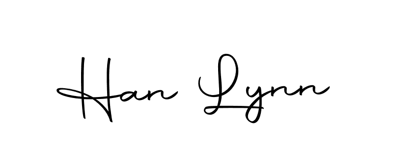 Design your own signature with our free online signature maker. With this signature software, you can create a handwritten (Autography-DOLnW) signature for name Han Lynn. Han Lynn signature style 10 images and pictures png