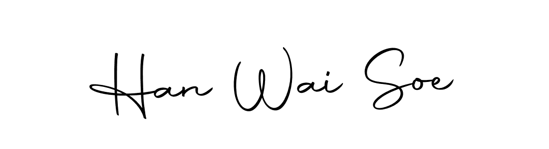 How to make Han Wai Soe signature? Autography-DOLnW is a professional autograph style. Create handwritten signature for Han Wai Soe name. Han Wai Soe signature style 10 images and pictures png