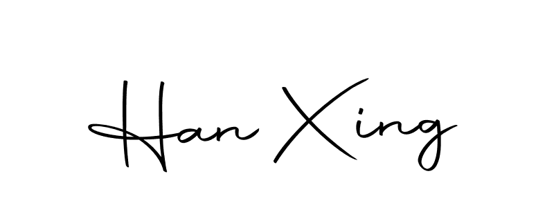 Design your own signature with our free online signature maker. With this signature software, you can create a handwritten (Autography-DOLnW) signature for name Han Xing. Han Xing signature style 10 images and pictures png