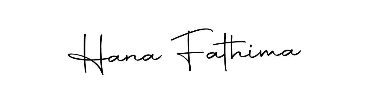 You can use this online signature creator to create a handwritten signature for the name Hana Fathima. This is the best online autograph maker. Hana Fathima signature style 10 images and pictures png