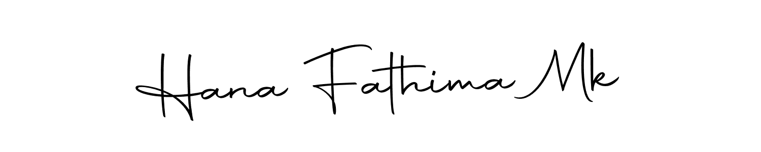 How to make Hana Fathima Mk signature? Autography-DOLnW is a professional autograph style. Create handwritten signature for Hana Fathima Mk name. Hana Fathima Mk signature style 10 images and pictures png