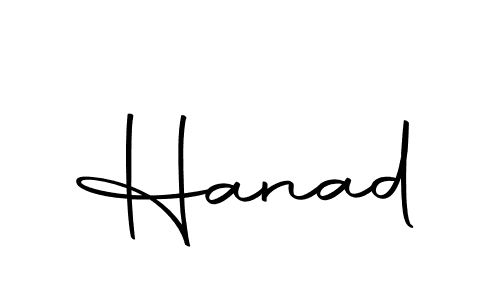 The best way (Autography-DOLnW) to make a short signature is to pick only two or three words in your name. The name Hanad include a total of six letters. For converting this name. Hanad signature style 10 images and pictures png