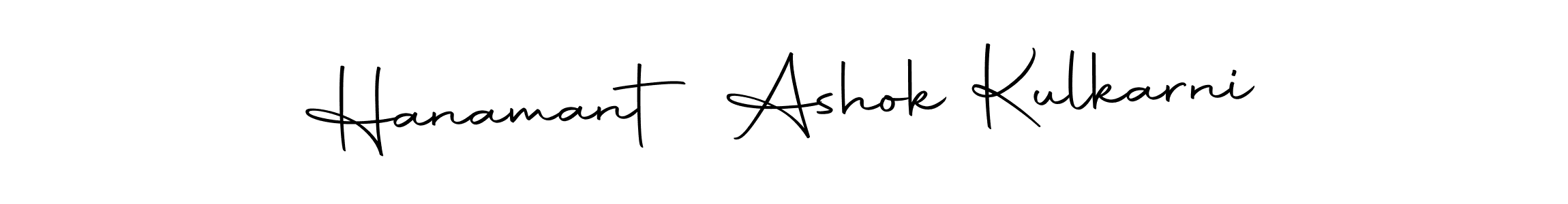 Make a beautiful signature design for name Hanamant Ashok Kulkarni. Use this online signature maker to create a handwritten signature for free. Hanamant Ashok Kulkarni signature style 10 images and pictures png