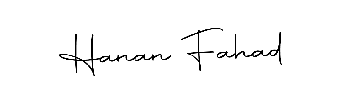 Also we have Hanan Fahad name is the best signature style. Create professional handwritten signature collection using Autography-DOLnW autograph style. Hanan Fahad signature style 10 images and pictures png