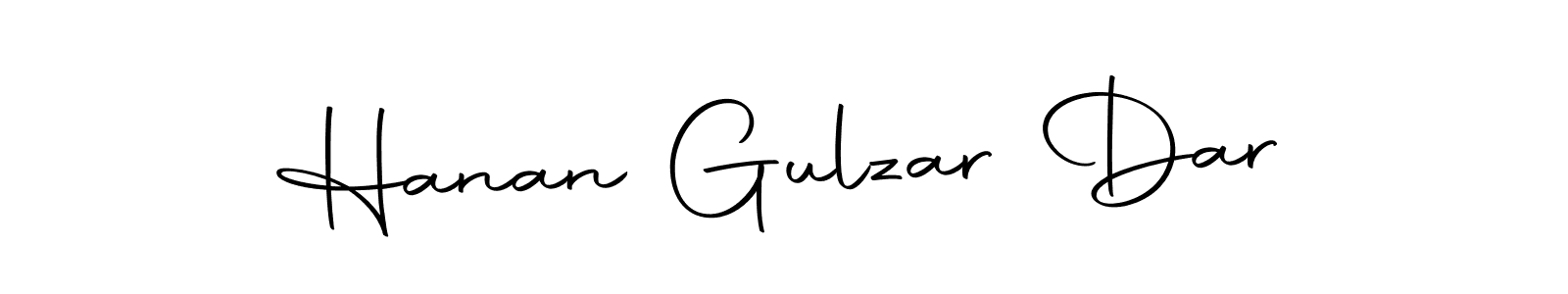 Make a beautiful signature design for name Hanan Gulzar Dar. Use this online signature maker to create a handwritten signature for free. Hanan Gulzar Dar signature style 10 images and pictures png