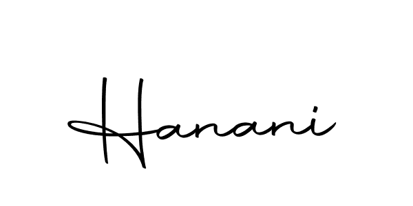 Use a signature maker to create a handwritten signature online. With this signature software, you can design (Autography-DOLnW) your own signature for name Hanani. Hanani signature style 10 images and pictures png