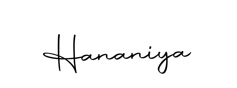 Hananiya stylish signature style. Best Handwritten Sign (Autography-DOLnW) for my name. Handwritten Signature Collection Ideas for my name Hananiya. Hananiya signature style 10 images and pictures png