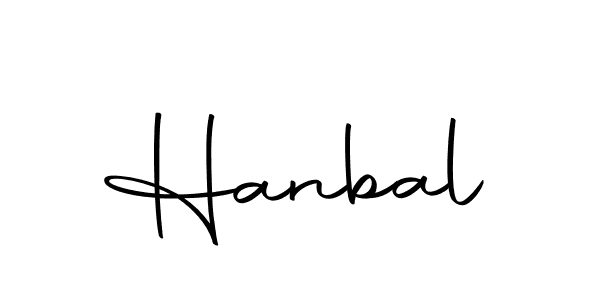 Use a signature maker to create a handwritten signature online. With this signature software, you can design (Autography-DOLnW) your own signature for name Hanbal. Hanbal signature style 10 images and pictures png