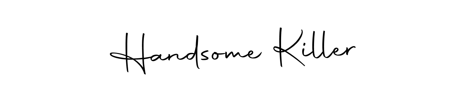 Use a signature maker to create a handwritten signature online. With this signature software, you can design (Autography-DOLnW) your own signature for name Handsome Killer. Handsome Killer signature style 10 images and pictures png