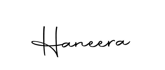 How to make Haneera signature? Autography-DOLnW is a professional autograph style. Create handwritten signature for Haneera name. Haneera signature style 10 images and pictures png