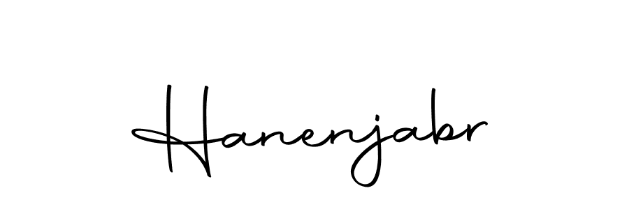 How to make Hanenjabr signature? Autography-DOLnW is a professional autograph style. Create handwritten signature for Hanenjabr name. Hanenjabr signature style 10 images and pictures png