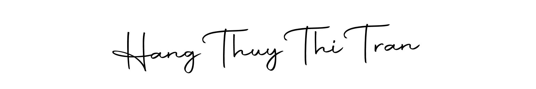 You should practise on your own different ways (Autography-DOLnW) to write your name (Hang Thuy Thi Tran) in signature. don't let someone else do it for you. Hang Thuy Thi Tran signature style 10 images and pictures png