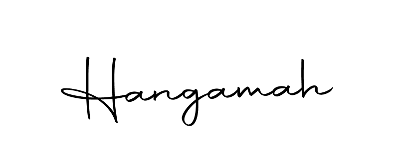 Hangamah stylish signature style. Best Handwritten Sign (Autography-DOLnW) for my name. Handwritten Signature Collection Ideas for my name Hangamah. Hangamah signature style 10 images and pictures png