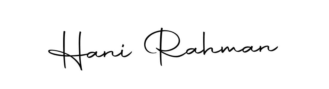 The best way (Autography-DOLnW) to make a short signature is to pick only two or three words in your name. The name Hani Rahman include a total of six letters. For converting this name. Hani Rahman signature style 10 images and pictures png