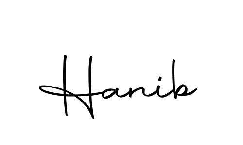 Best and Professional Signature Style for Hanib. Autography-DOLnW Best Signature Style Collection. Hanib signature style 10 images and pictures png