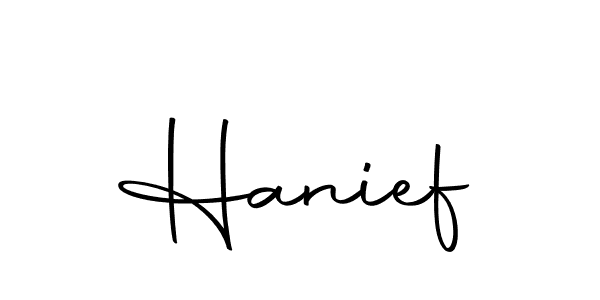 How to make Hanief signature? Autography-DOLnW is a professional autograph style. Create handwritten signature for Hanief name. Hanief signature style 10 images and pictures png