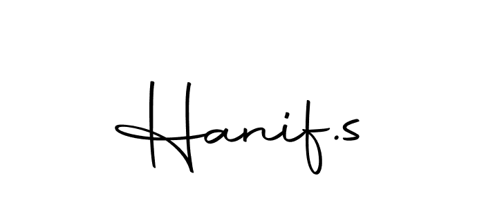 How to make Hanif.s signature? Autography-DOLnW is a professional autograph style. Create handwritten signature for Hanif.s name. Hanif.s signature style 10 images and pictures png