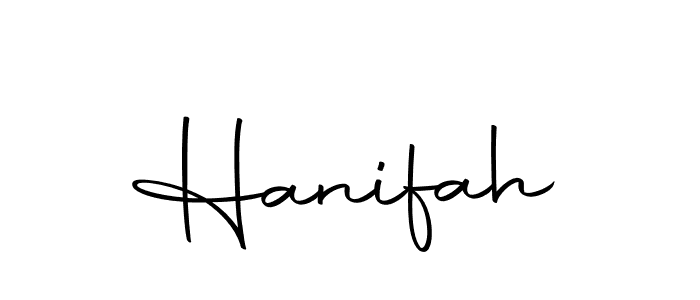 Also we have Hanifah name is the best signature style. Create professional handwritten signature collection using Autography-DOLnW autograph style. Hanifah signature style 10 images and pictures png