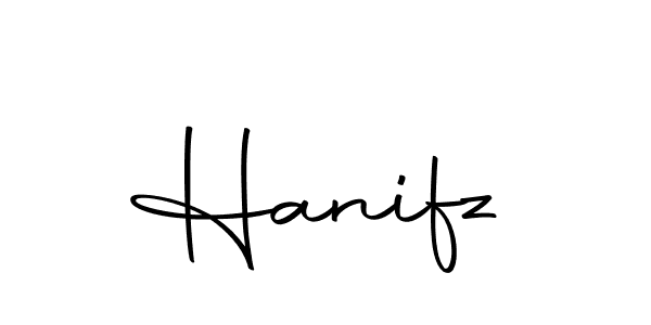 You can use this online signature creator to create a handwritten signature for the name Hanifz. This is the best online autograph maker. Hanifz signature style 10 images and pictures png
