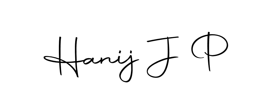 This is the best signature style for the Hanij J P name. Also you like these signature font (Autography-DOLnW). Mix name signature. Hanij J P signature style 10 images and pictures png