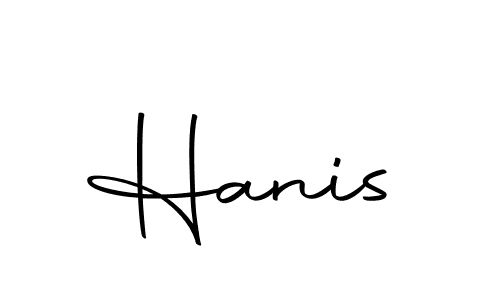 You should practise on your own different ways (Autography-DOLnW) to write your name (Hanis) in signature. don't let someone else do it for you. Hanis signature style 10 images and pictures png
