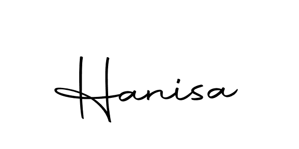 Make a beautiful signature design for name Hanisa. With this signature (Autography-DOLnW) style, you can create a handwritten signature for free. Hanisa signature style 10 images and pictures png