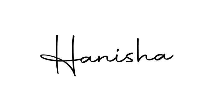 You should practise on your own different ways (Autography-DOLnW) to write your name (Hanisha) in signature. don't let someone else do it for you. Hanisha signature style 10 images and pictures png