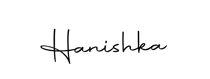 Similarly Autography-DOLnW is the best handwritten signature design. Signature creator online .You can use it as an online autograph creator for name Hanishka. Hanishka signature style 10 images and pictures png