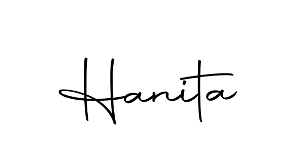 Make a short Hanita signature style. Manage your documents anywhere anytime using Autography-DOLnW. Create and add eSignatures, submit forms, share and send files easily. Hanita signature style 10 images and pictures png